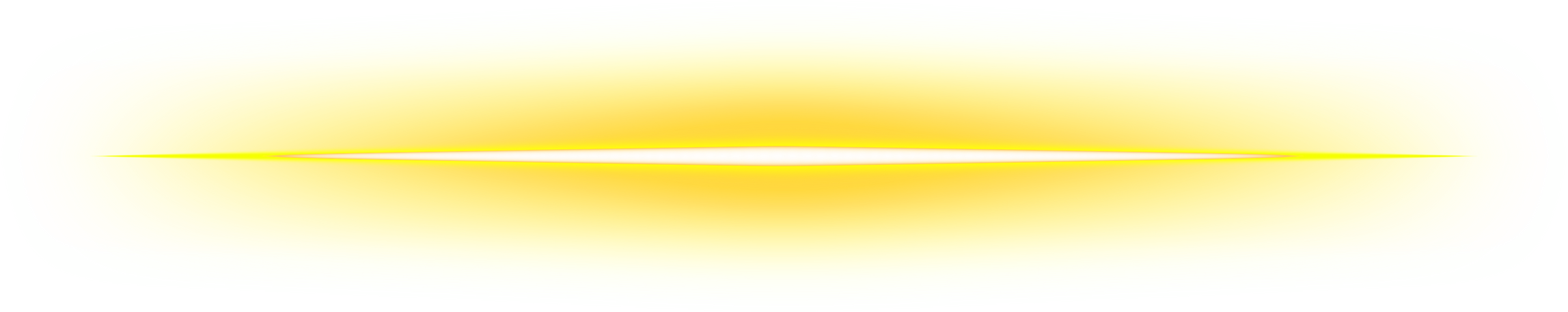 Glowing Yellow Neon Line